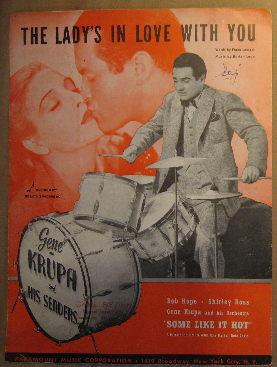 Image for Lady's in Love with You (Bob Hope, Shirley Ross, Gene Krupa and His Orchestra "Some Like it Hot"), The
