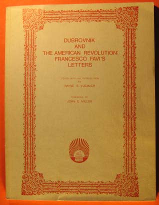 Image for Dubrovnik and the American Revolution: Francesco Favi's Letters