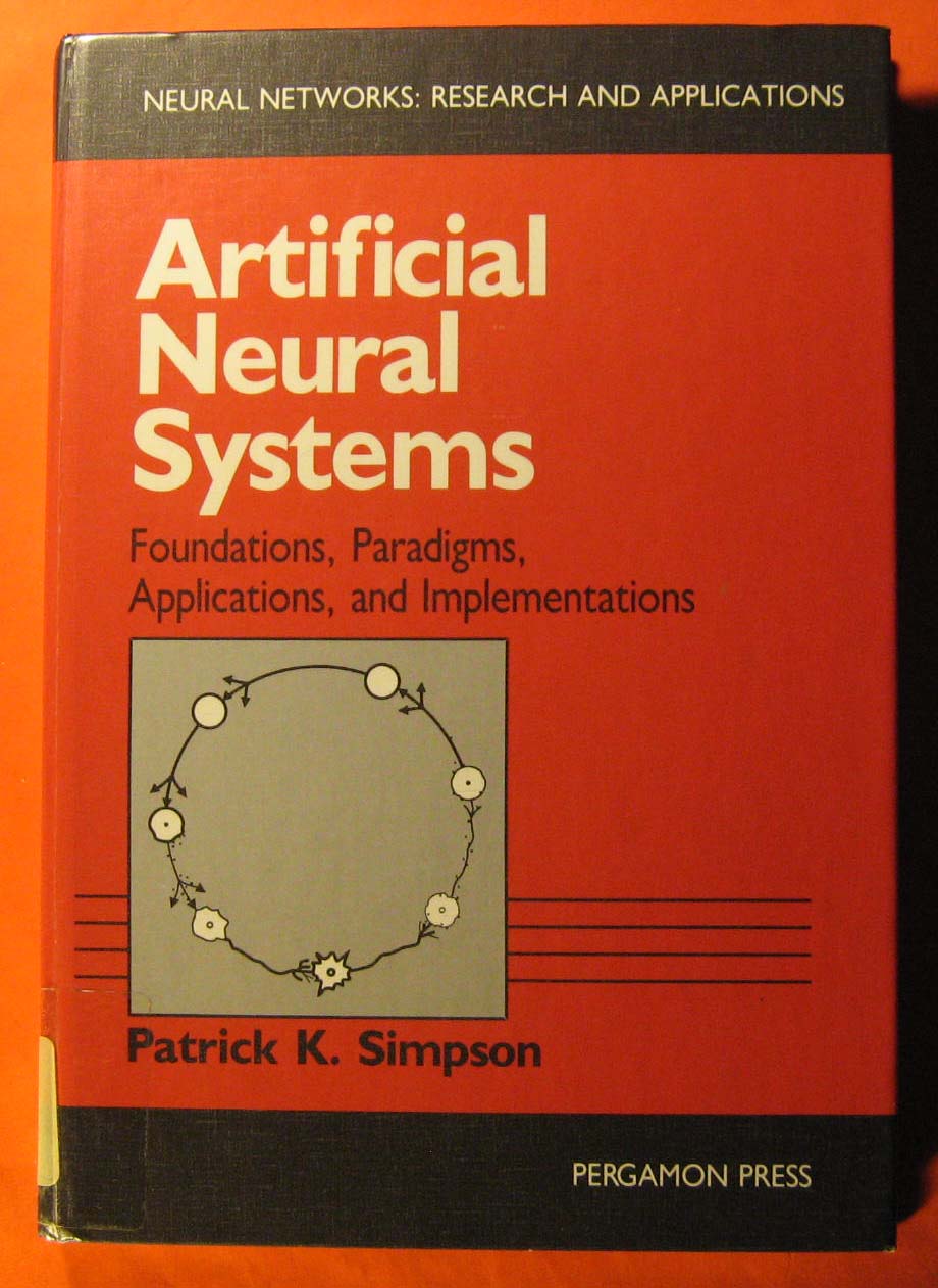 Image for Artificial Neural Systems: Foundations, Paradigms, Applications, and Implementations