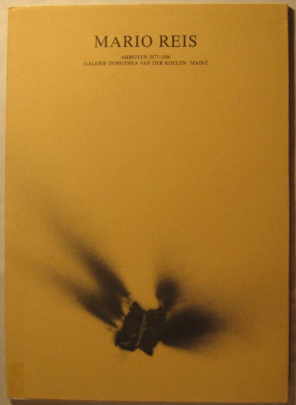 Image for Mario Reis: Arbeiten 1977-1986: Dokumente Unserer Zeit Band 2