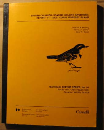Image for British Seabird Colony Inventory: Report #1-- East Moresby Island
