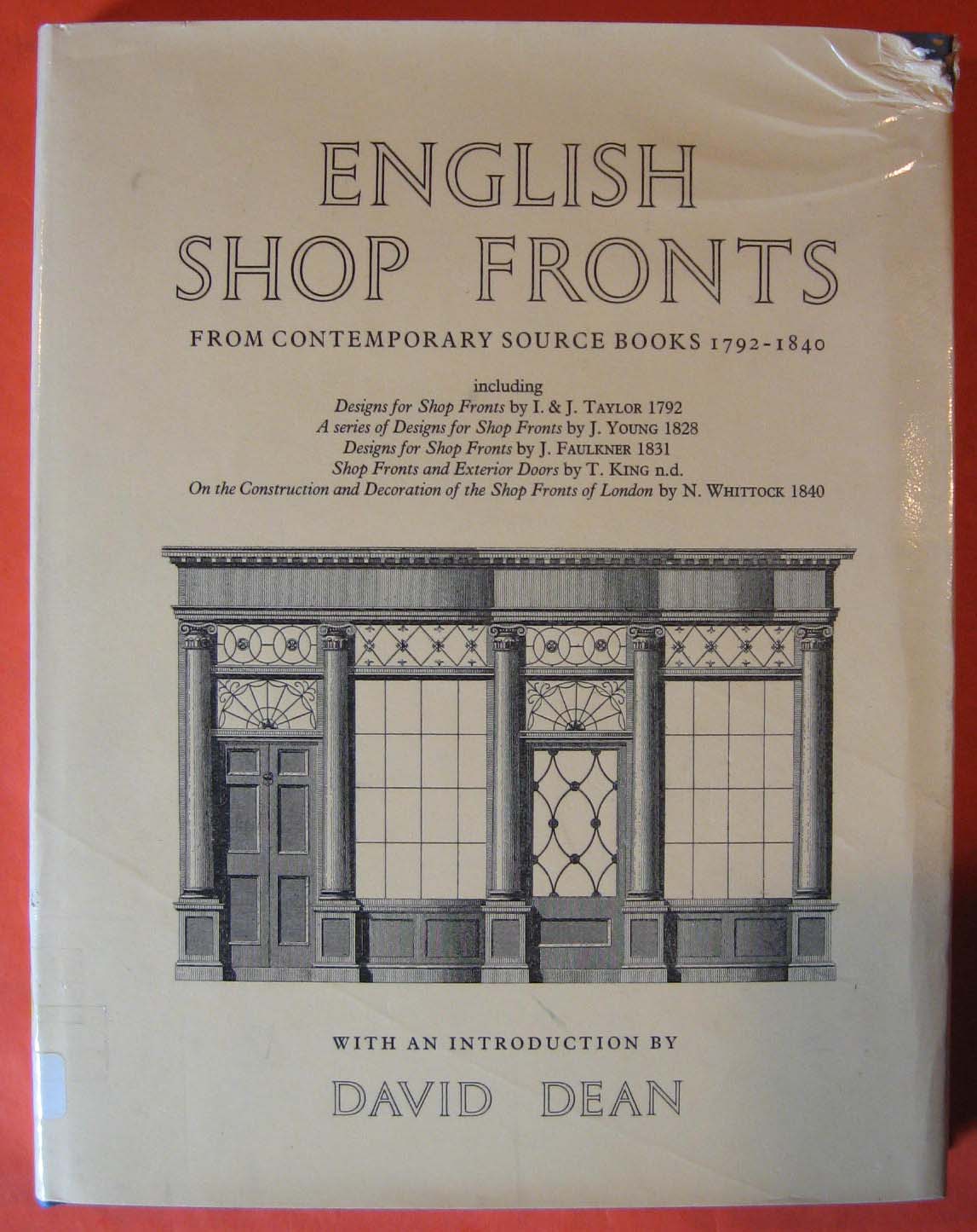 Image for English Shopfronts: From Contemporary Source Books 1792-1840