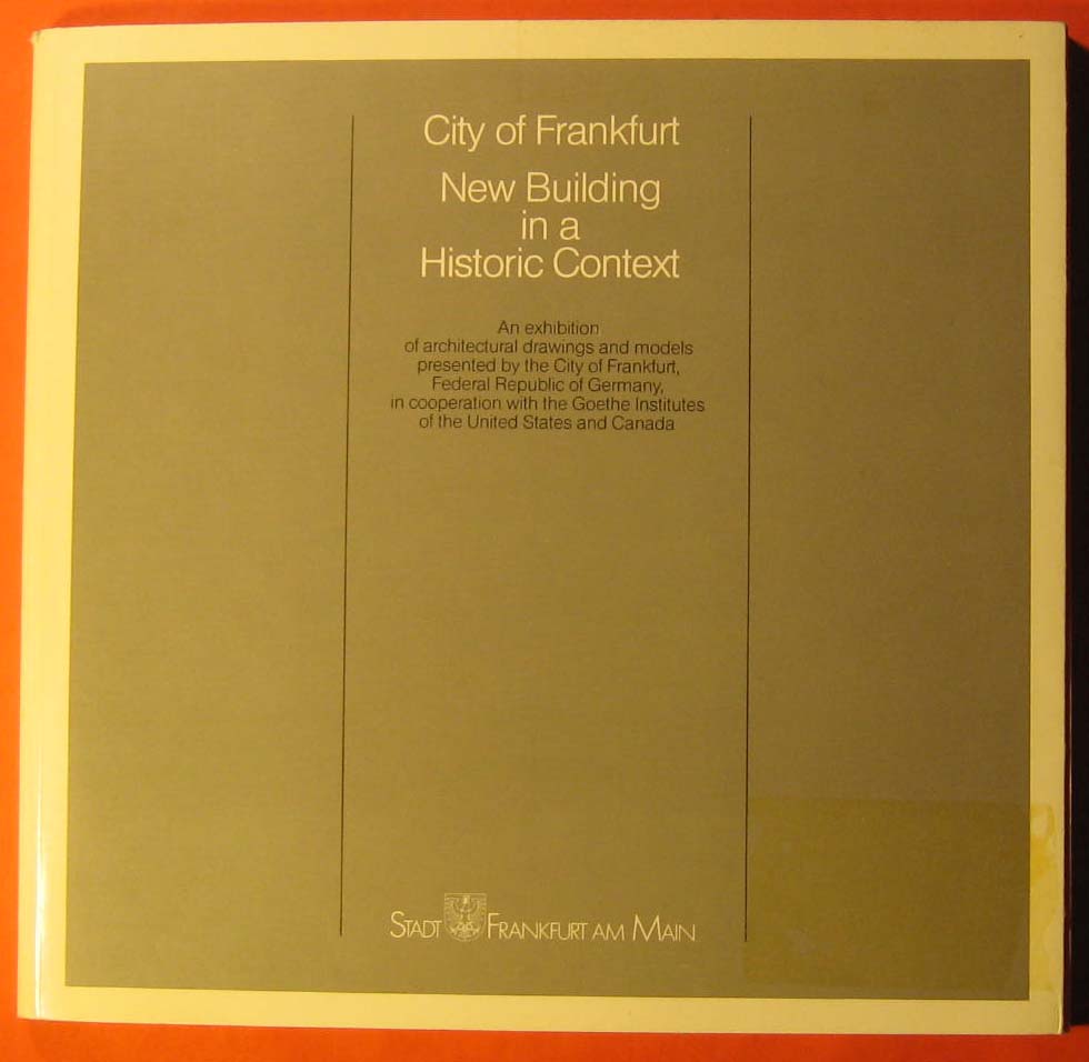 Image for City of Frankfurt: New Building in a Historic Context
