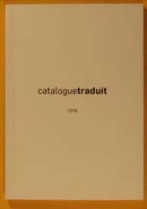 Image for Cataloguetraduit
