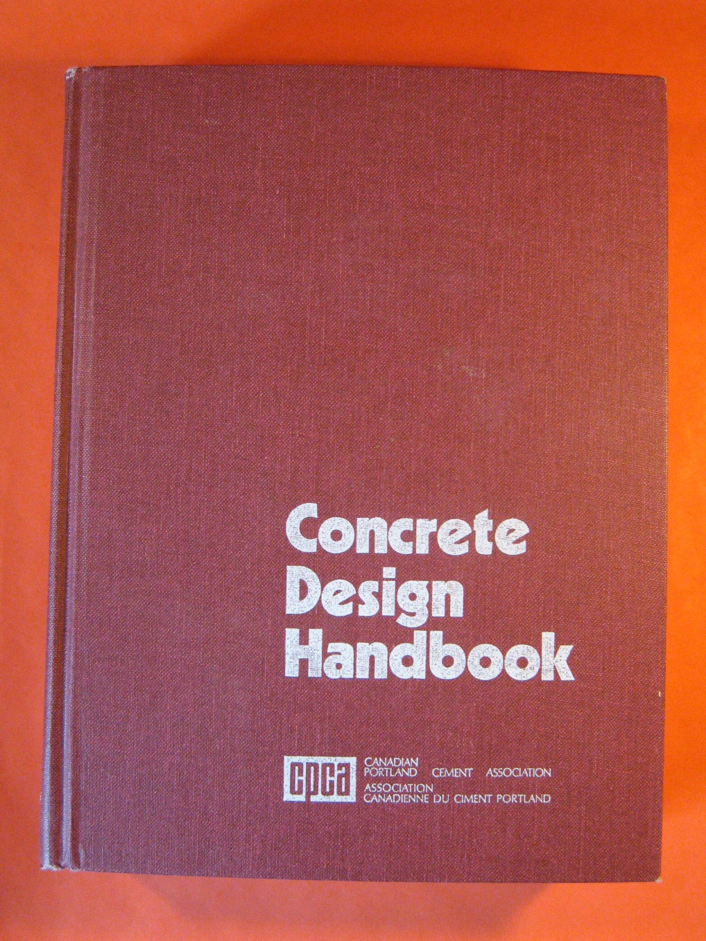 Image for Concrete Design Handbook