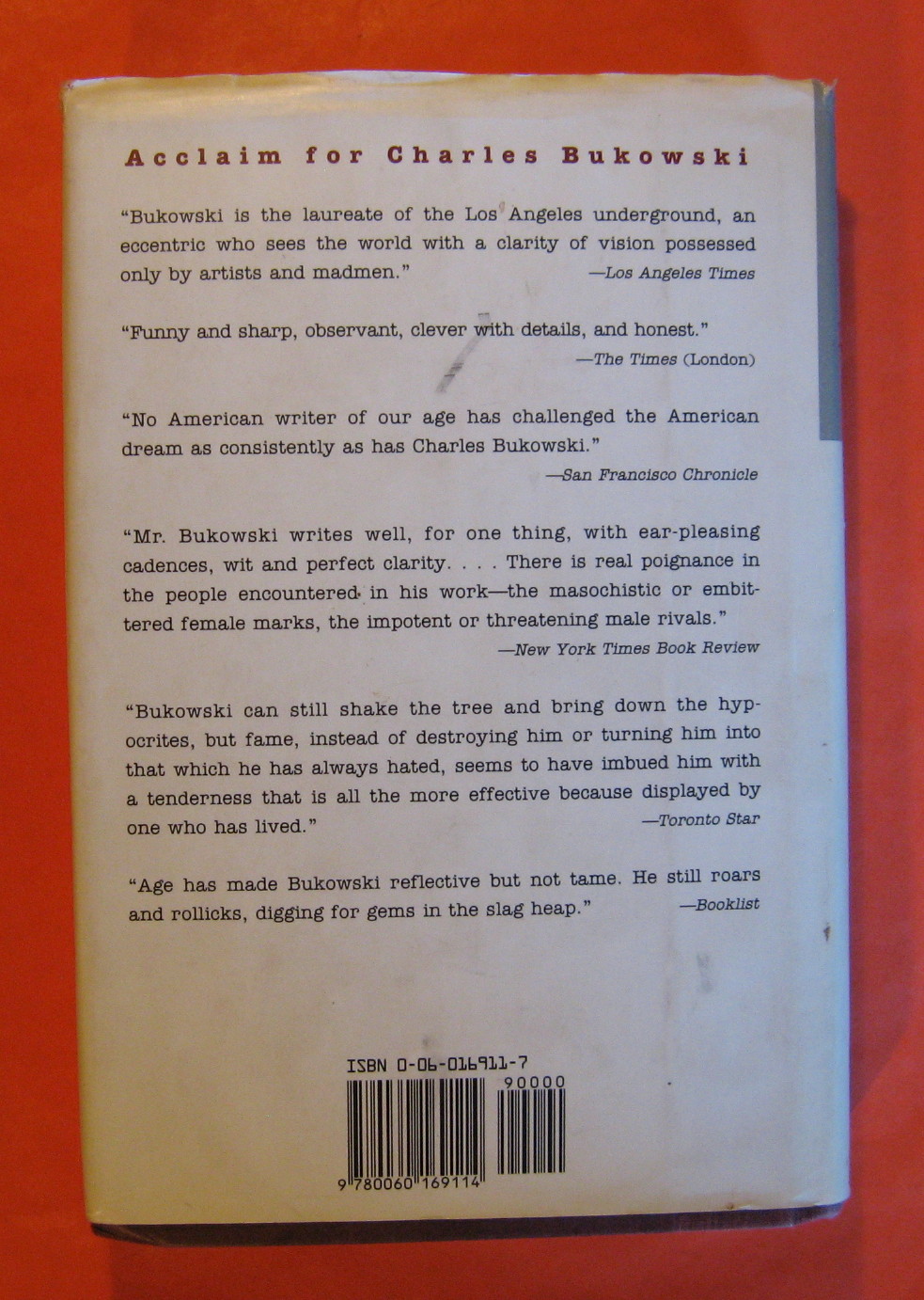 A Peek At Charles Bukowski: The Underground Writer