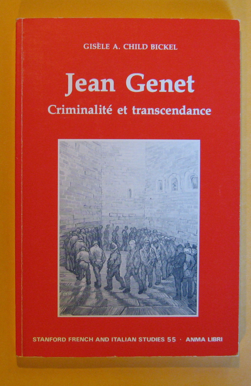 Image for Jean Genet: Criminalite Et Transcendence (Stanford French and Italian Studies) (French Edition)