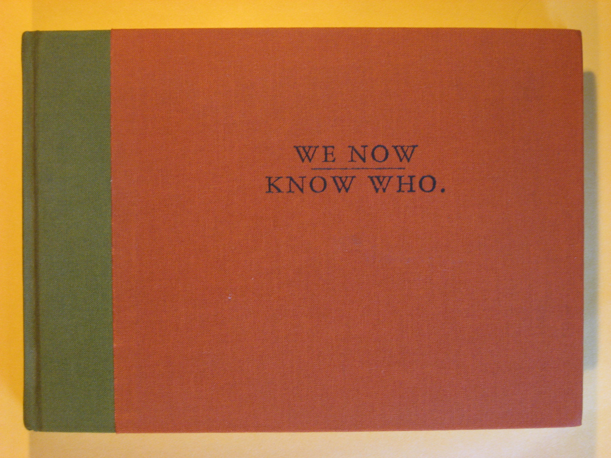 Image for Timothy McSweeney's We Now Know Who : Issue No. 6 (with CD)