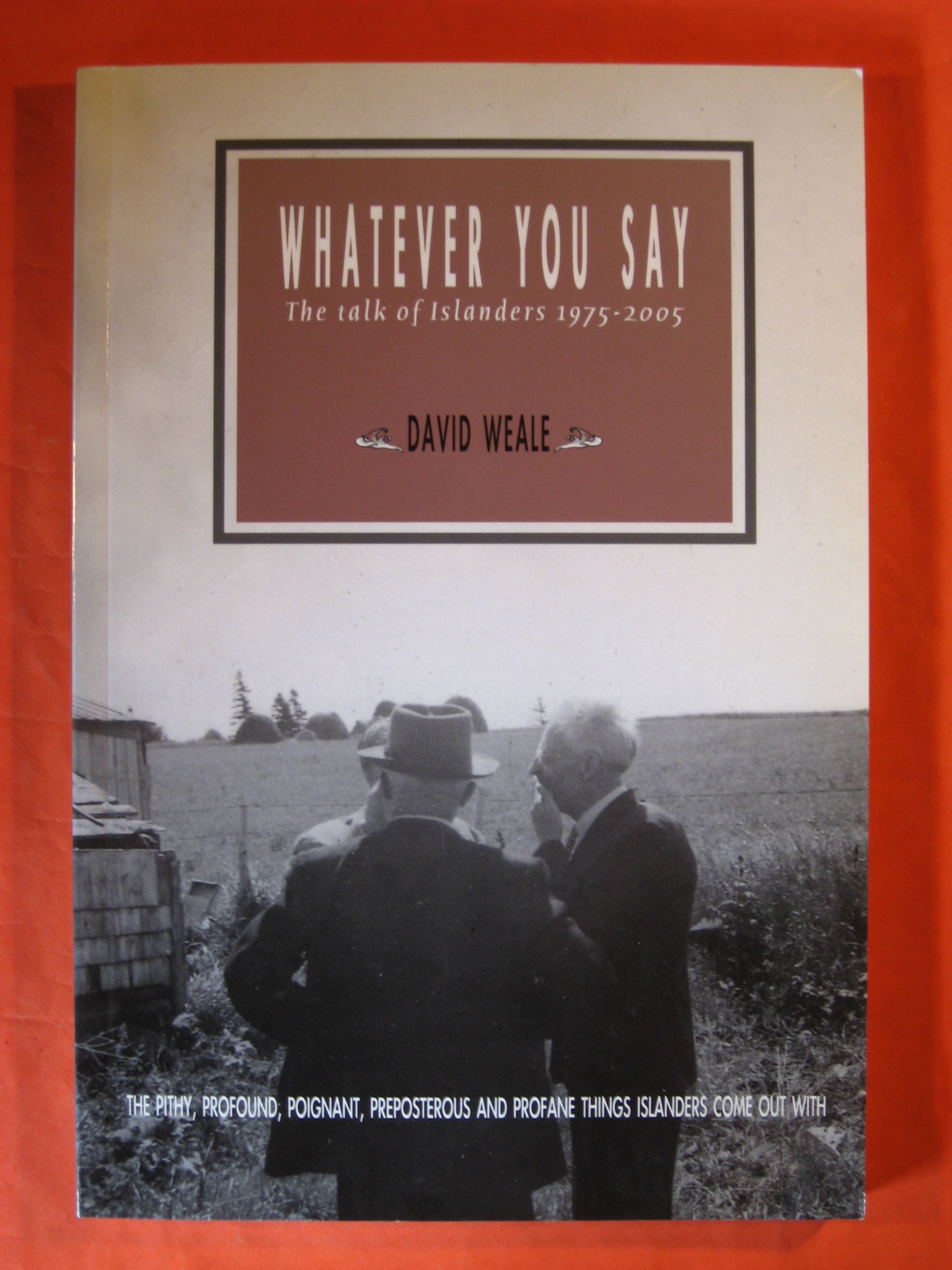 Image for Whatever You Say the Talk of Islanders 1975 - 2005