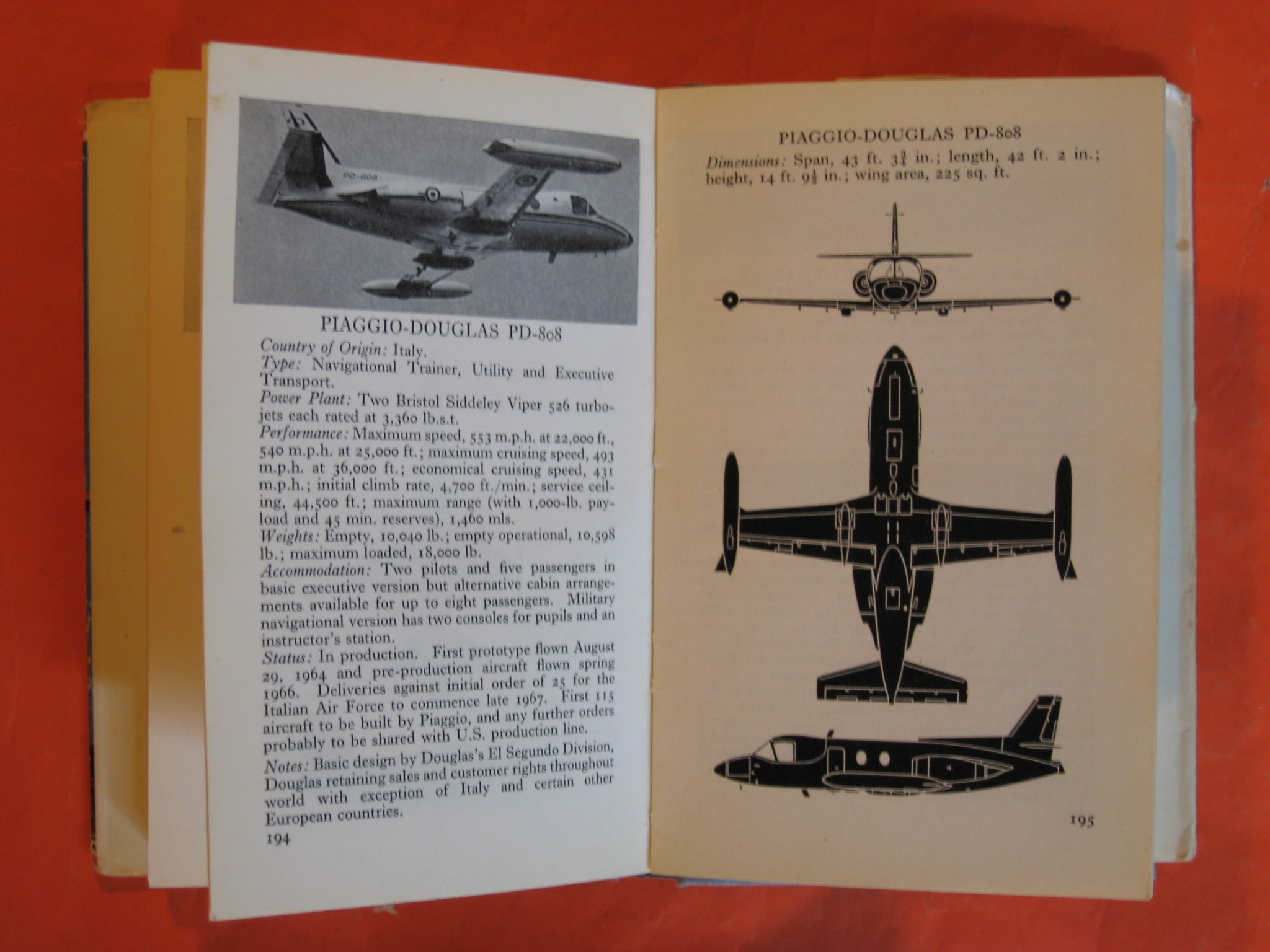 Three Observer's Book of Aircraft