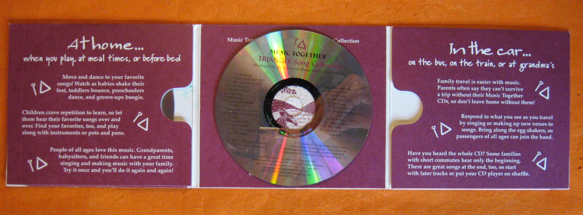Music Together; Triangle Book & CD Set