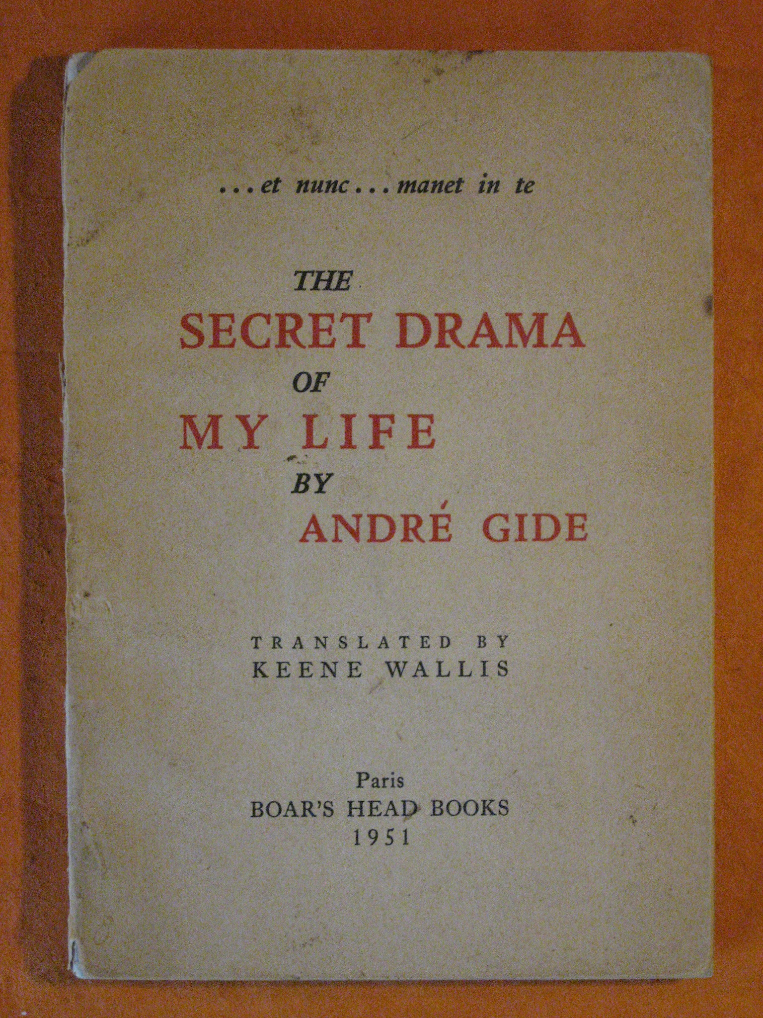 Image for The Secret Drama of My Life