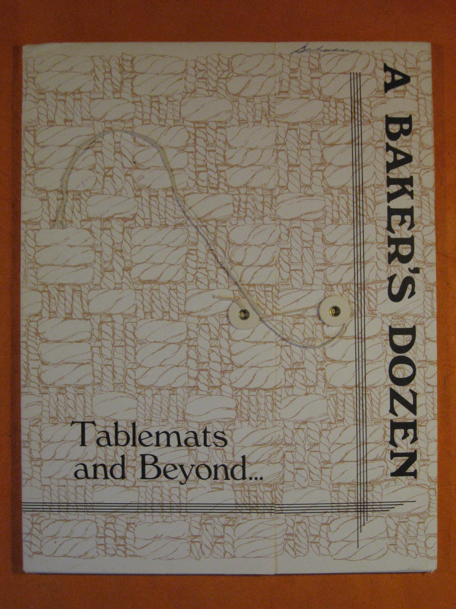 Image for A Baker's Dozen:  Tablemats and Beyond
