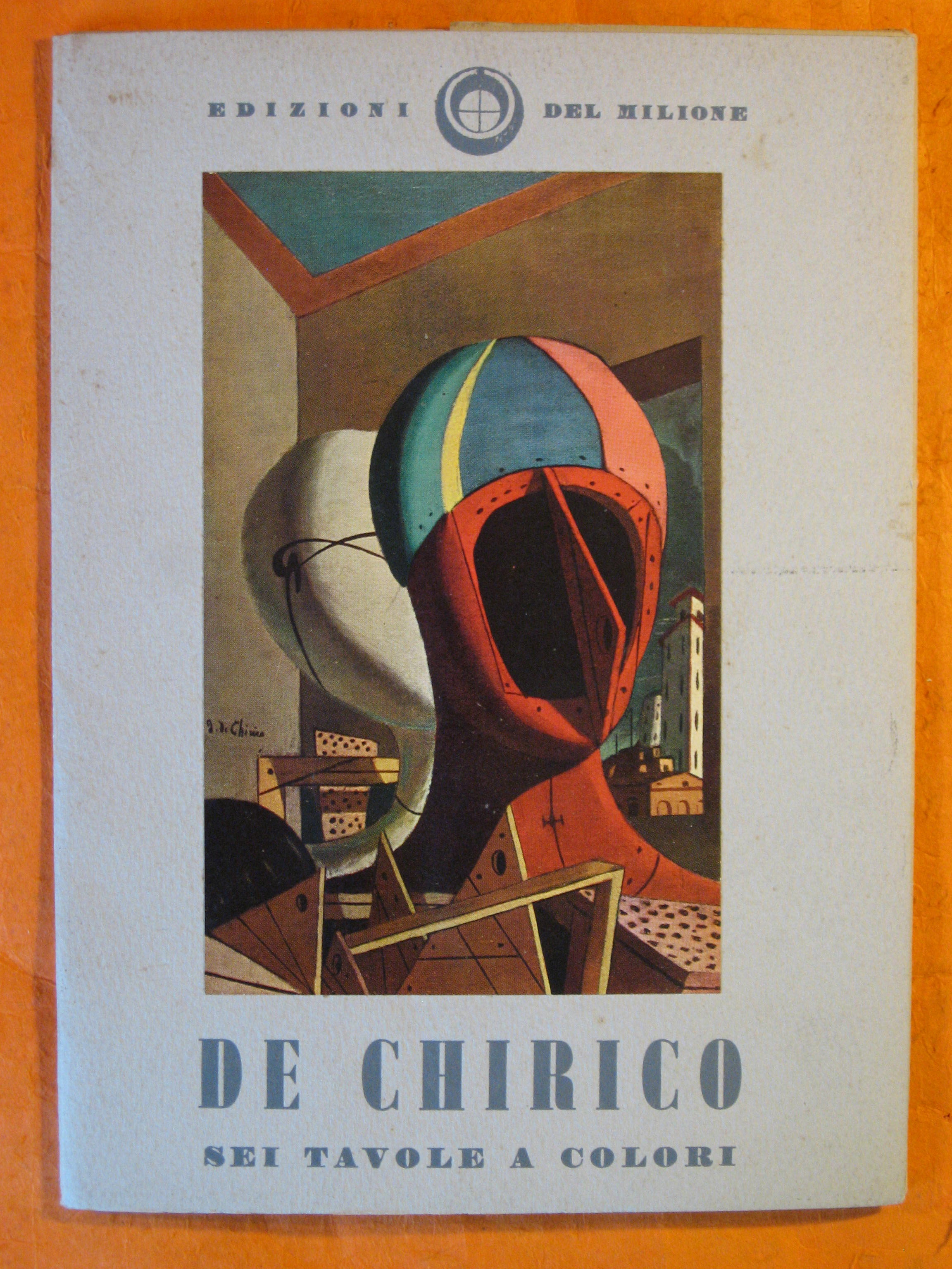 Image for De Chirico:  Sei Tavole A Colori