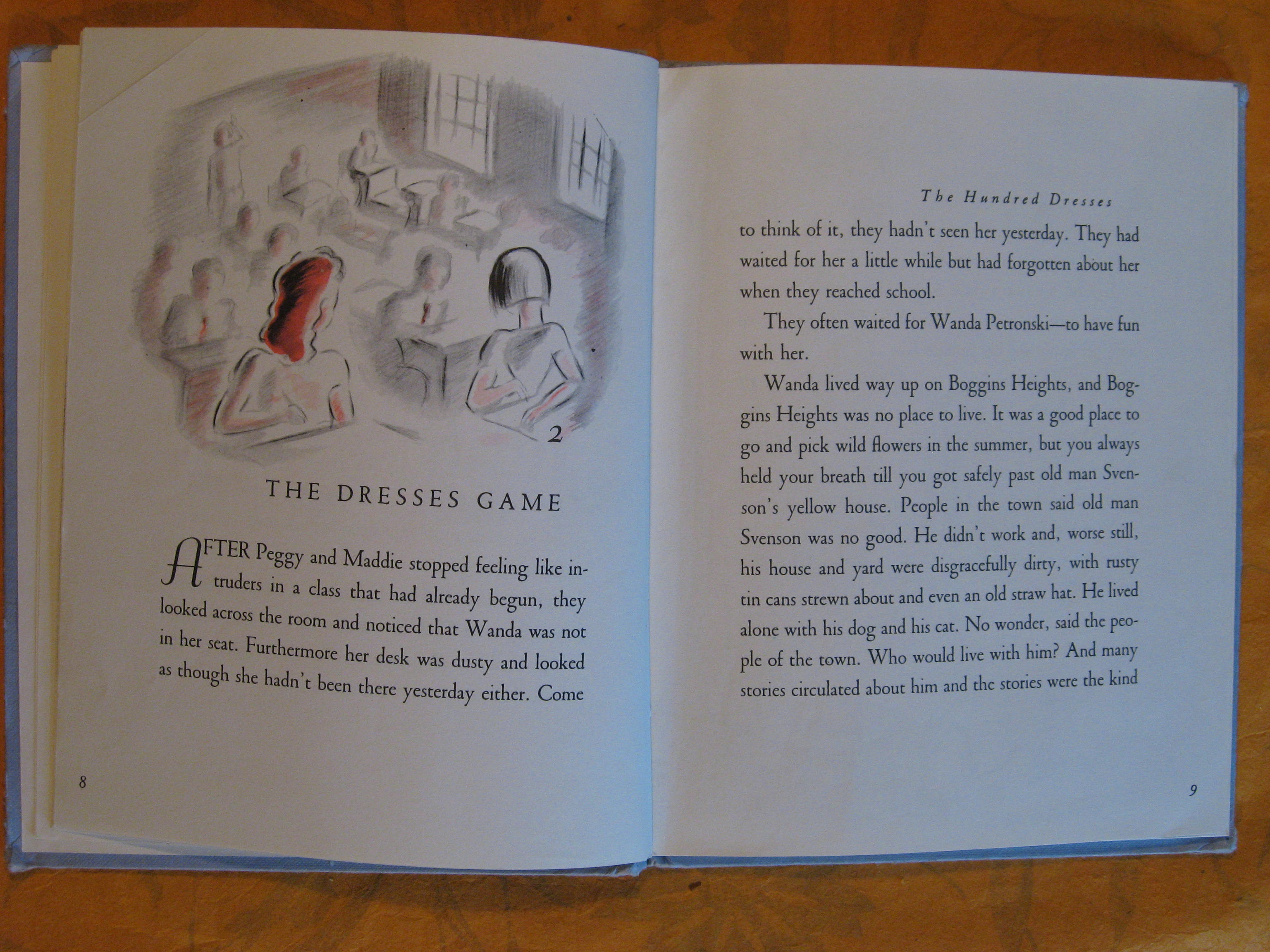 The Hundred Dresses Book and Project