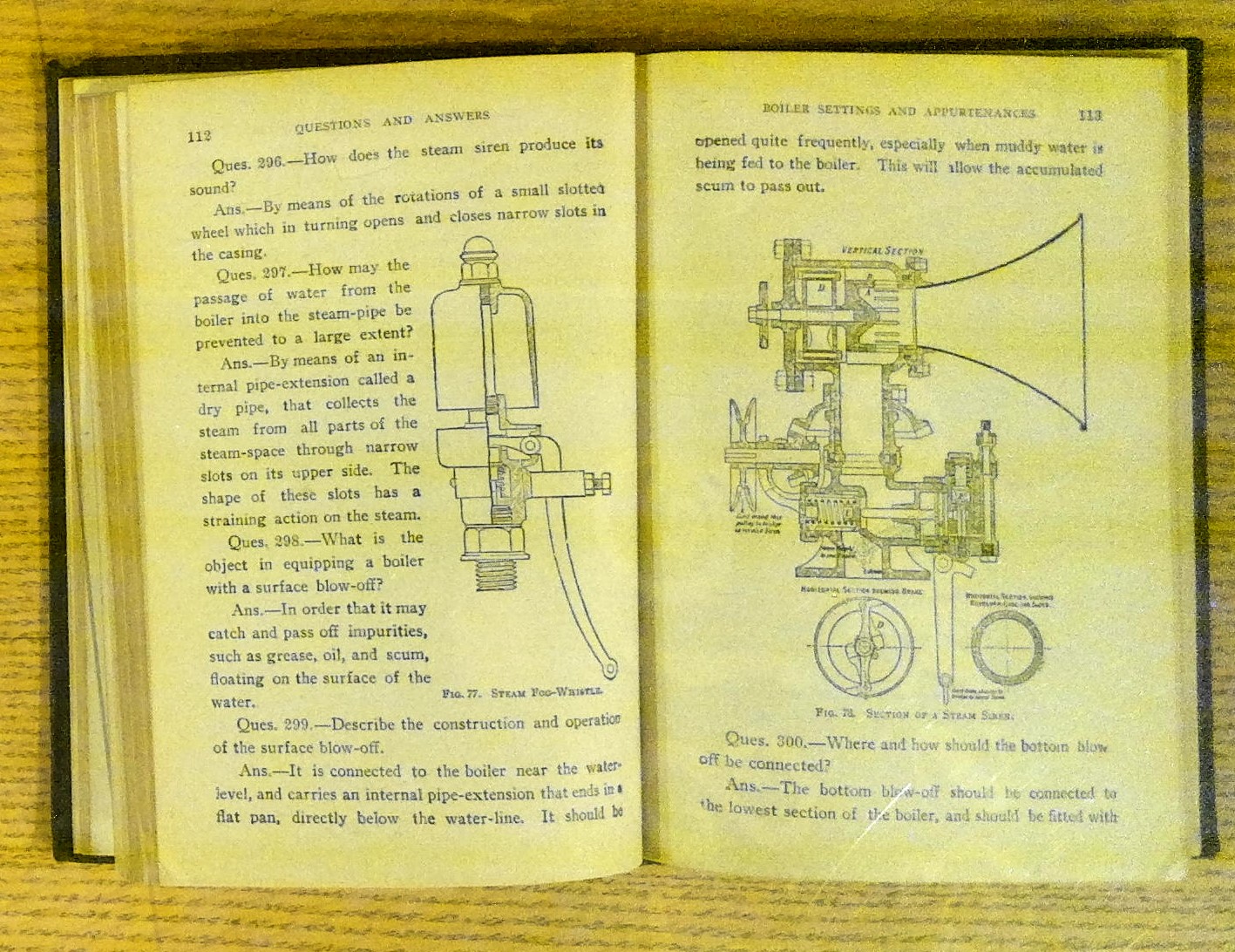 Pass an examination. Questions and Answers for Marine Engineers.